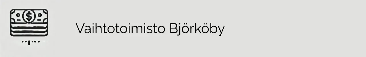 Vaihtotoimisto Björköby