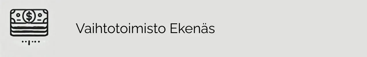 Vaihtotoimisto Ekenäs